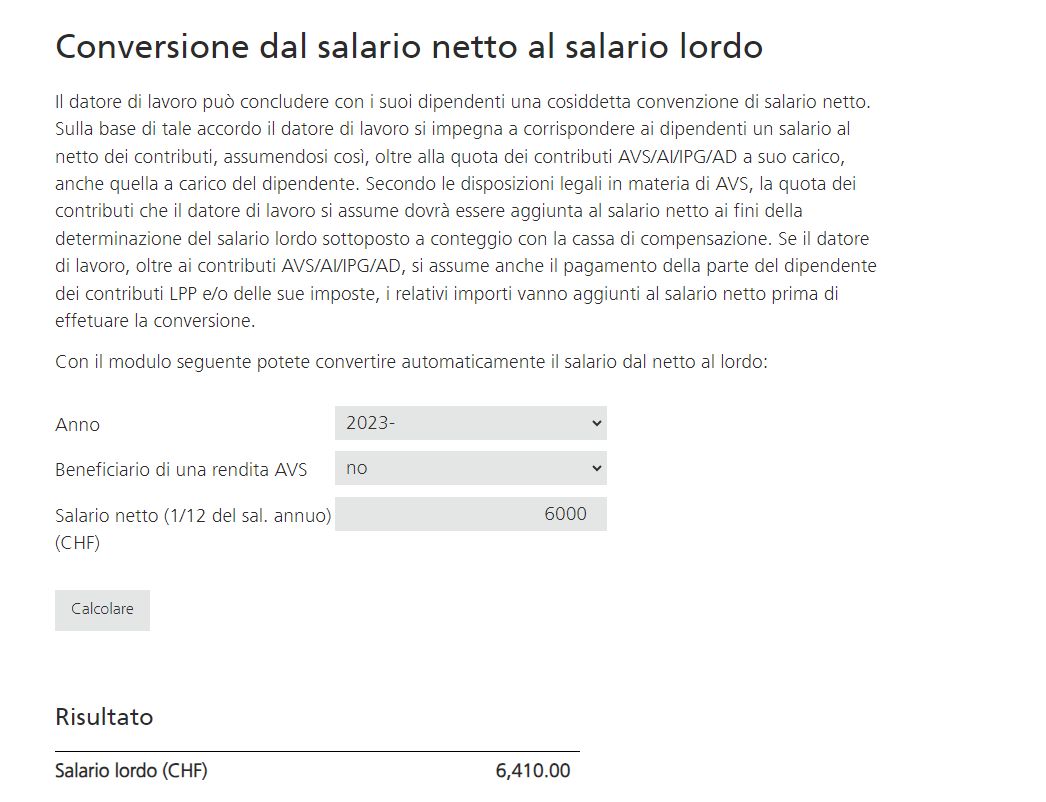 Ausilio per il calcolo