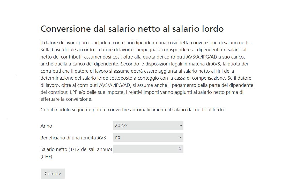 Ausilio per il calcolo