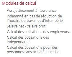 Modules de calcul
