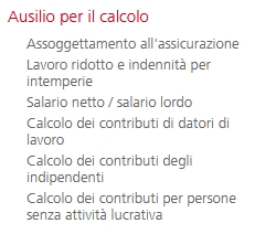 Ausilio per il calcolo